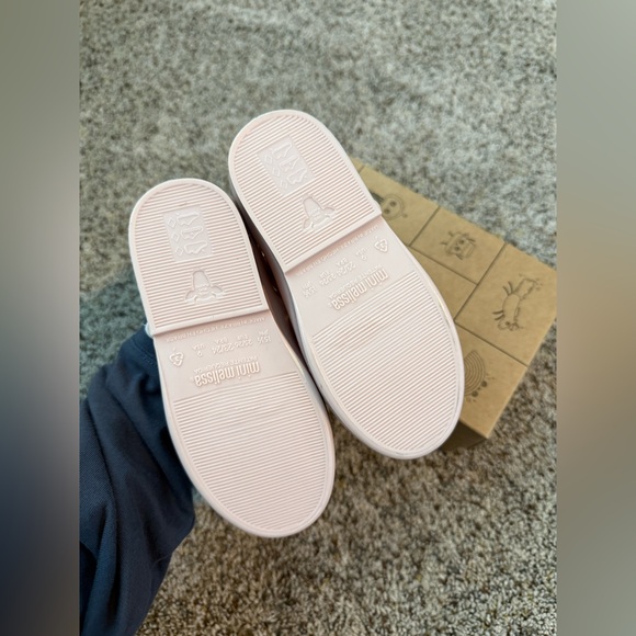 NWT Mini Melissa Sweet Love Glam Pink Toddler Sandals Size 9 - Picture 6 of 7